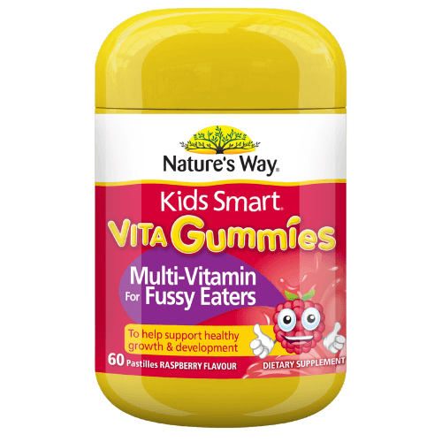 Nature's Way Kids Smart Multi-Vitamin for Fussy Eaters Vita Gummies