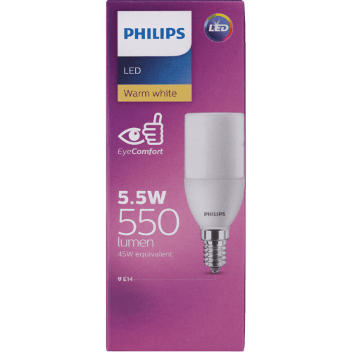 Philips LED Warm White 5.5W 550 Lumen Screw In Bulb