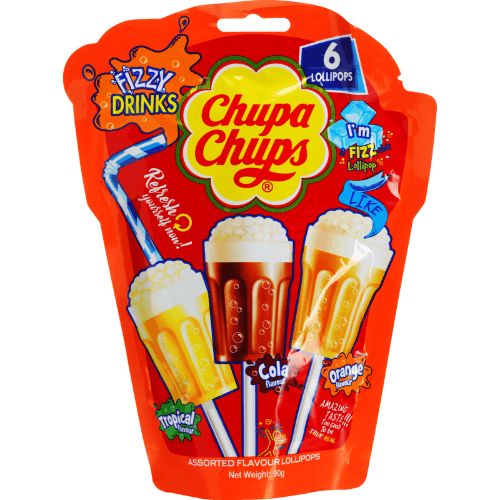 Chupa Chups Fizzy Drinks Lollipops
