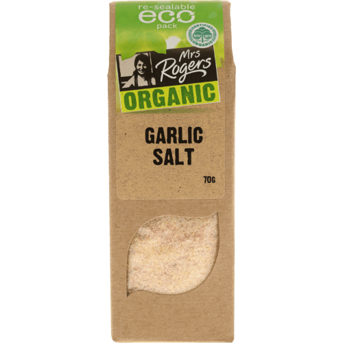 Mrs Rogers Organic Garlic Salt