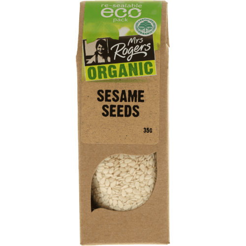 Mrs Rogers Organic Sesame Seeds White