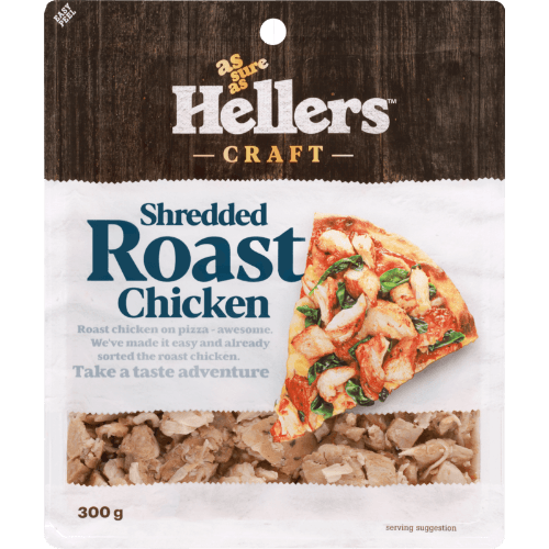 Hellers Craft Shredded Chicken Roast 300 g