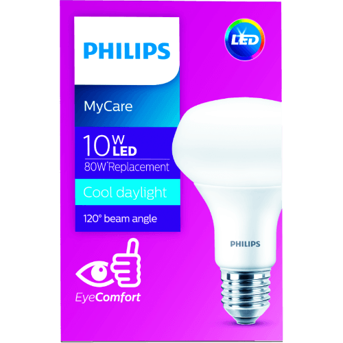 Philips MyCare Cool Daylight 10W LED 120 Beam Angle Screw In Bulb