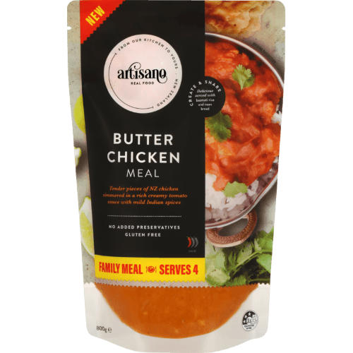 Artisano Butter Chicken Curry Meal
