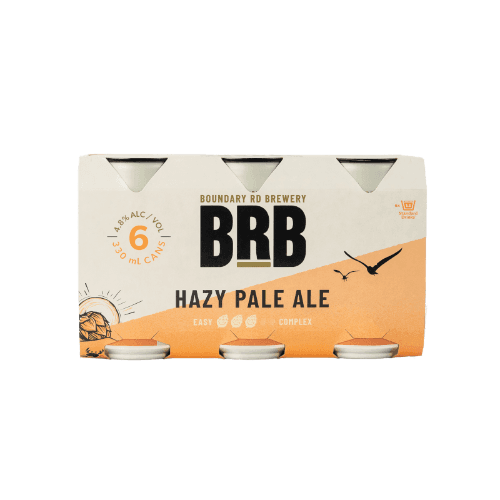 Boundary Road Brewery Hazy Pale Ale Cans