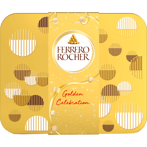 Ferrero Rocher Rocher Chocolates Gold Tin