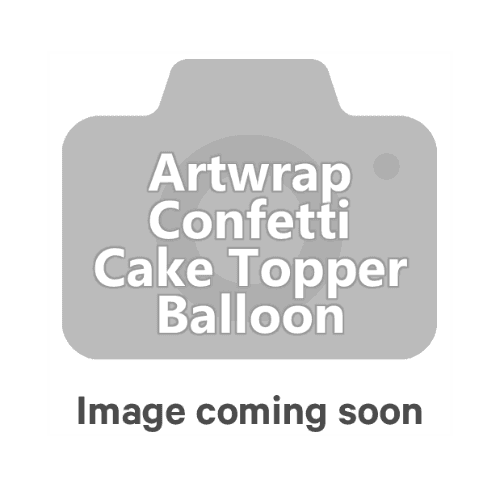 Artwrap Confetti Cake Topper Balloon 3 pack