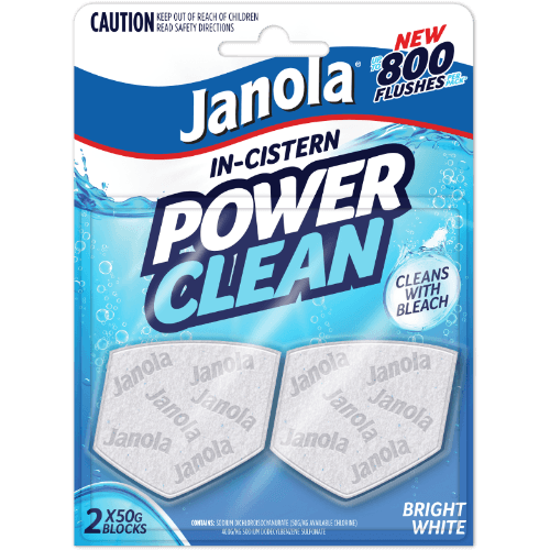 Janola Bright White In-Cistern Power Clean Toilet Cleaner