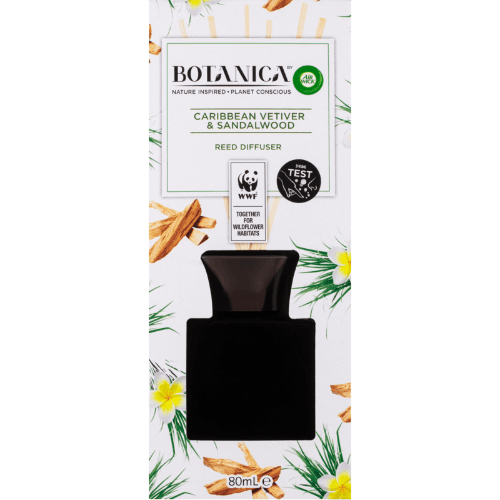 Botanica Caribbean Vitiver & Sandalwood Reed Diffuser