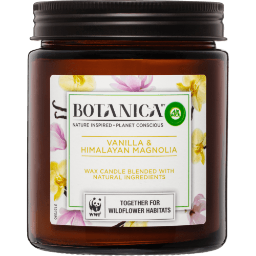 Botanica Vanilla & Himalayan Magnolia Wax Candle