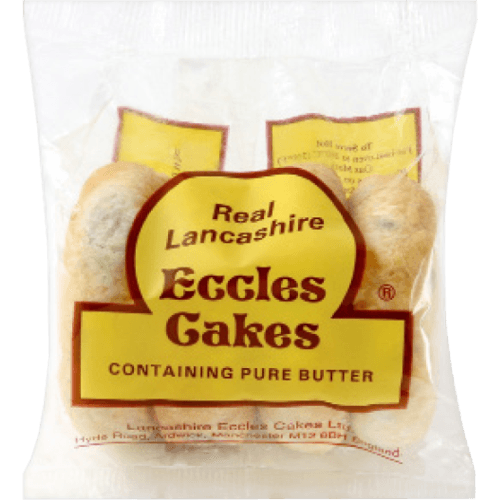 Real Lancashire Eccles Cakes 4 pack