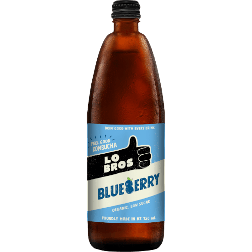 Lo Bros Blueberry Organic Kombucha