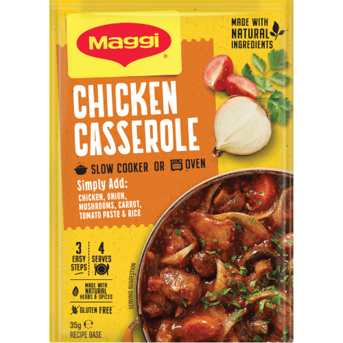 Maggi Slow Cooker Chicken Casserole Recipe Base Sachet