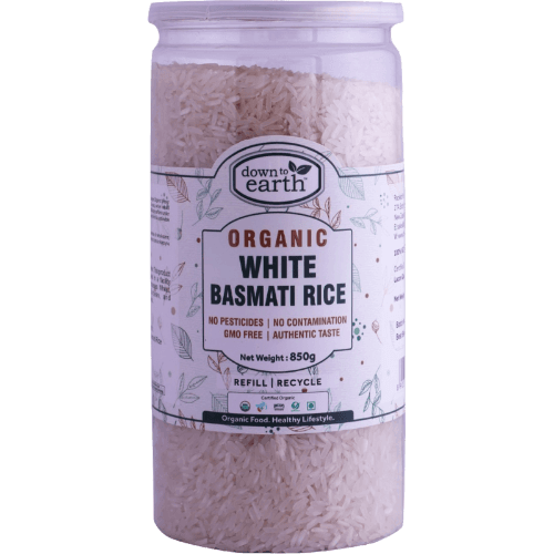 Down to Earth Organic White Basmati Rice