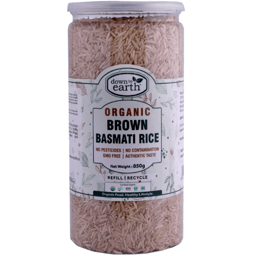 Down to Earth Organic Brown Basmati Rice