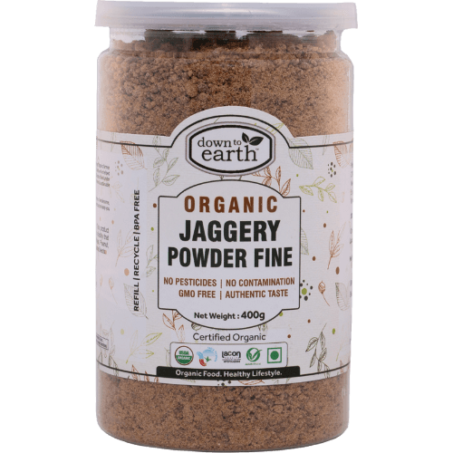 Down to Earth Organic Fine Jaggery Powder
