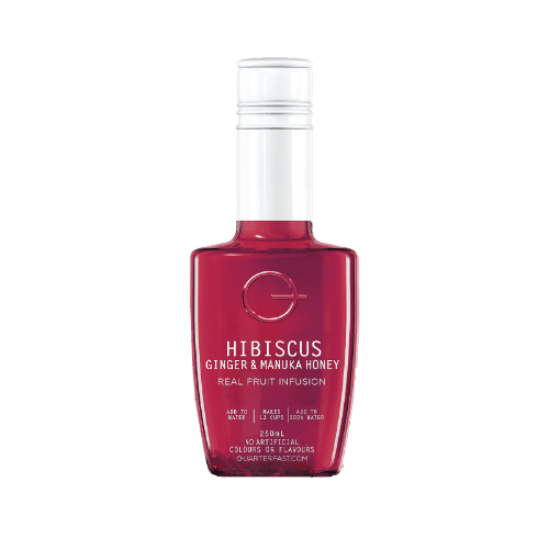 Quarterpast Hibiscus Ginger & Manuka Honey Real Fruit Infusion