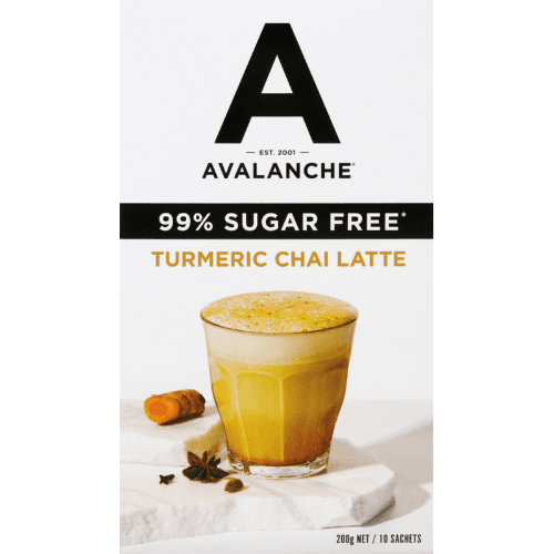 Avalanche 99% Sugar Free Turmeric Chai Latte Coffee Sticks