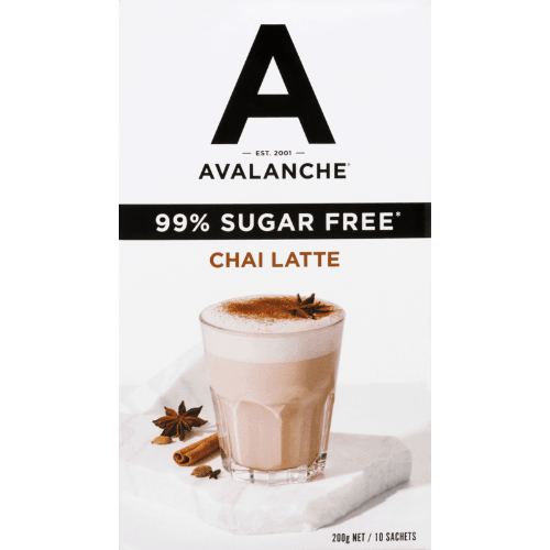 Avalanche 99% Sugar Free Chai Latte Coffee Sticks
