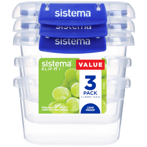 Sistema Klip It+ Rectangle Container 400ml