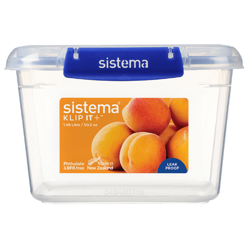 Sistema Klip It + Rectangle Container 1.49 L