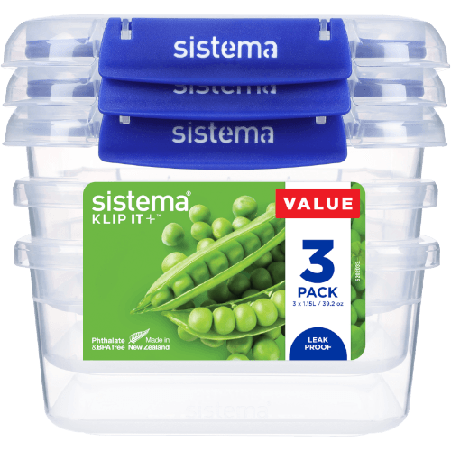 Sistema Klip It+ Square Container 1.15L
