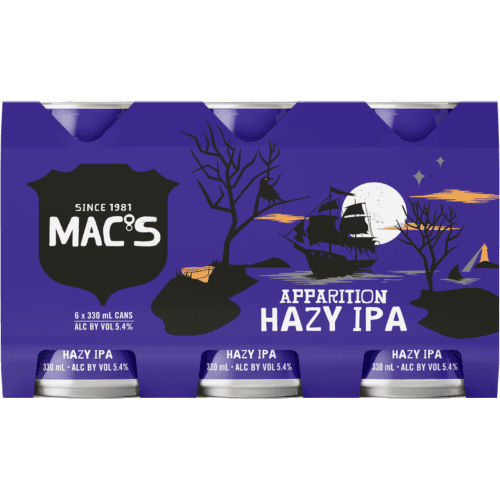 Mac's Apparition Hazy IPA Cans