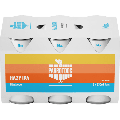 Parrotdog Birdseye Hazy IPA Beer Cans