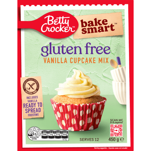 Betty Crocker Gluten Free Vanilla Cupcake Mix