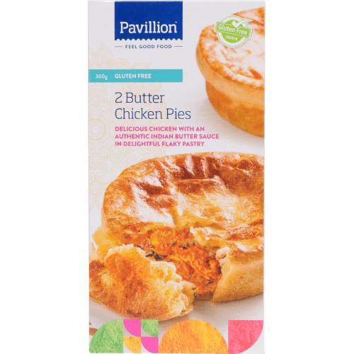 Pavillion Gluten Free 2 Butter Chicken Pies