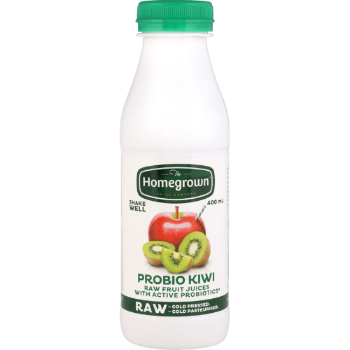 The Homegrown Juice Company Pro Bio Kiwi Raw Fruit Juice