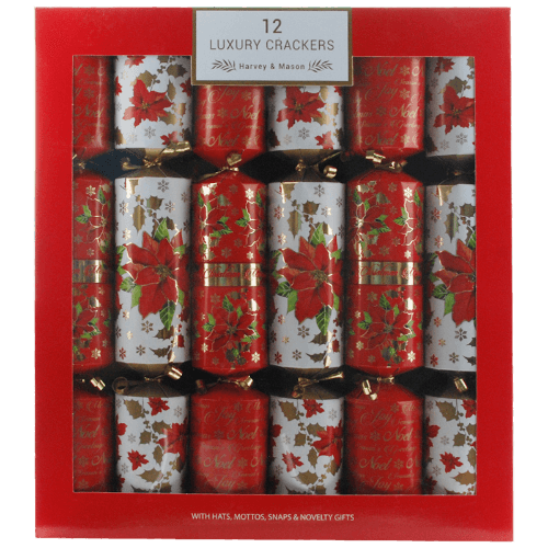 Harvey & Mason Luxury Crackers 12 pack