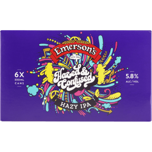 Emerson's Hazed & Confused Cloudy IPA Cans