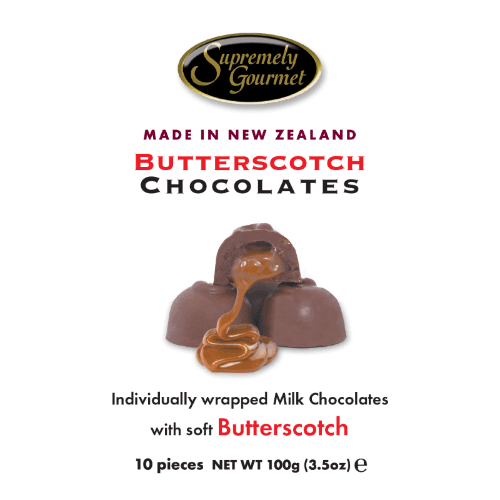 Supremely Gourmet Butterscotch Milk Chocolates