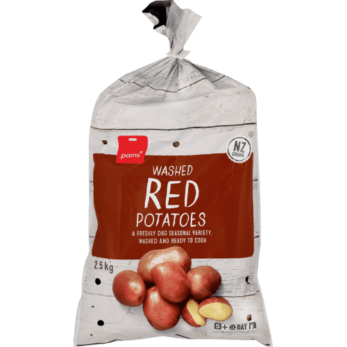 Pams Washed Red Potatoes 2.5 kg