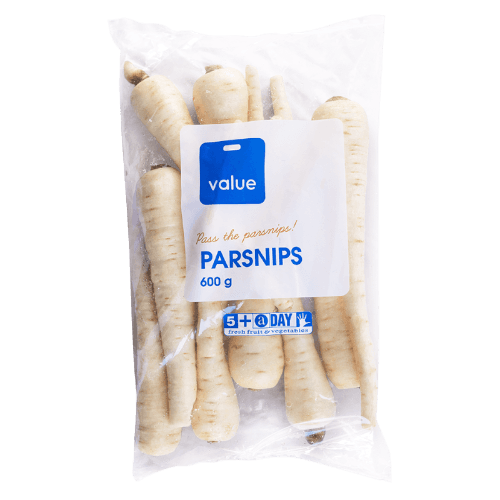 Value Parsnips 600 g