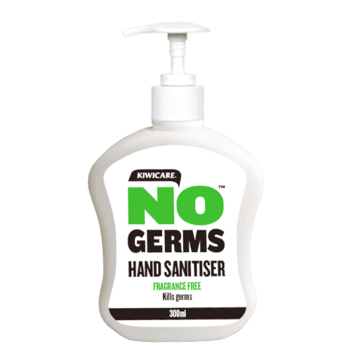 Kiwicare No Germs Fragrance Free Hand Sanitiser 300 mL