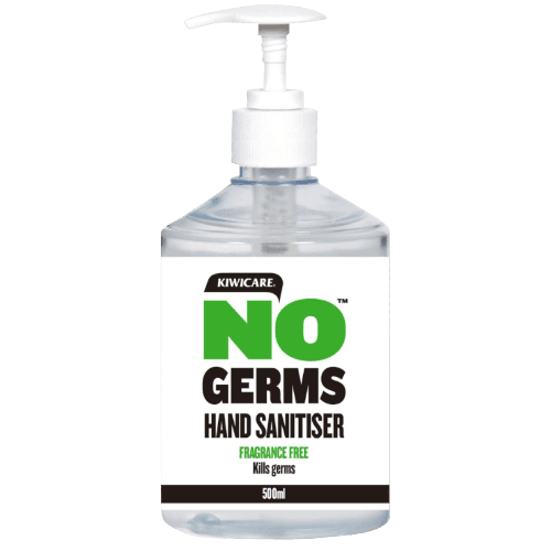 Kiwicare No Germs Fragrance Free Hand Sanitiser