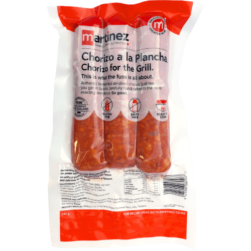 Martinez Charcuteria Autentica Chorizo A La Plancha