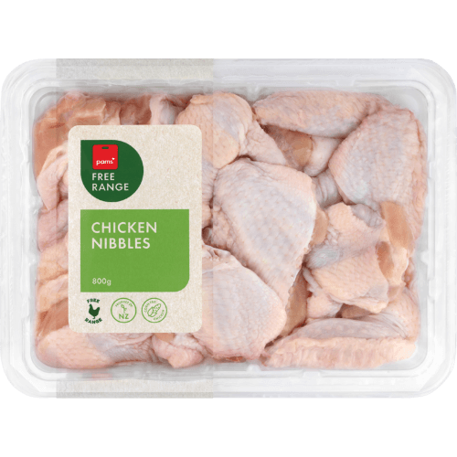 Pams Free Range Chicken Nibbles 800 g