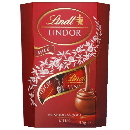 Lindt Lindor Milk Chocolates Cornet
