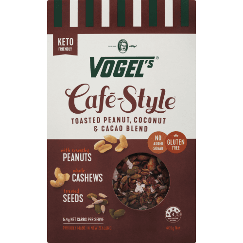 Vogel's Cafe-Style Toasted Peanut Coconut & Cacao Blend Muesli