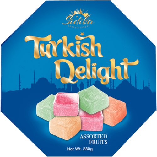 Sidika Assorted Fruits Turkish Delight