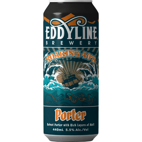 Eddyline Brewery Roaring 40s Porter