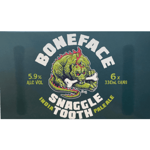 Boneface Snaggletooth India Pale Ale Cans 6 × 330 mL