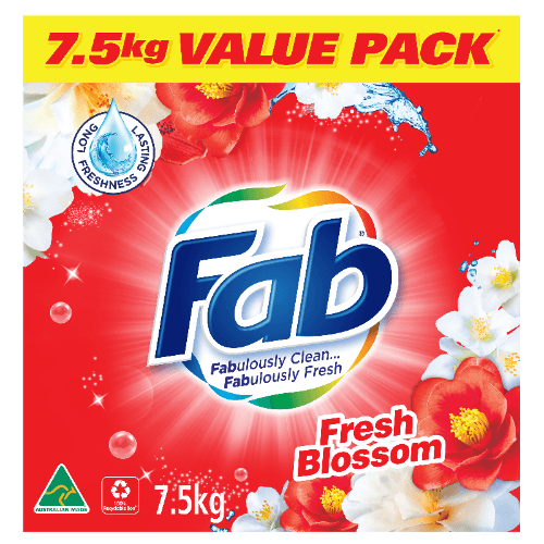Fab Fresh Blossoms Laundry Detergent Powder