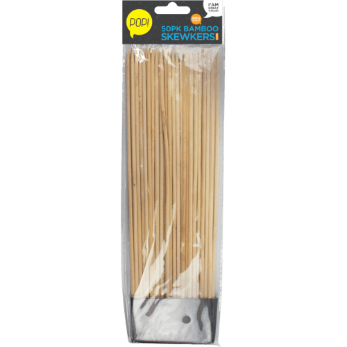Pop Bamboo Skewers 50 pack