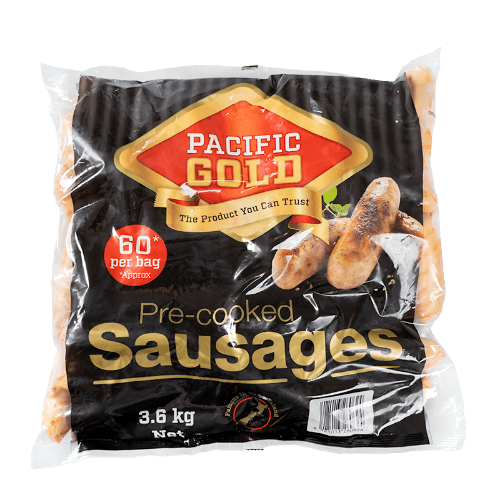 Pacific Gold Precooked Sausages 3.6 kg