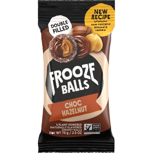 Frooze Balls Choc Hazelnut Plant Powered Energy Balls