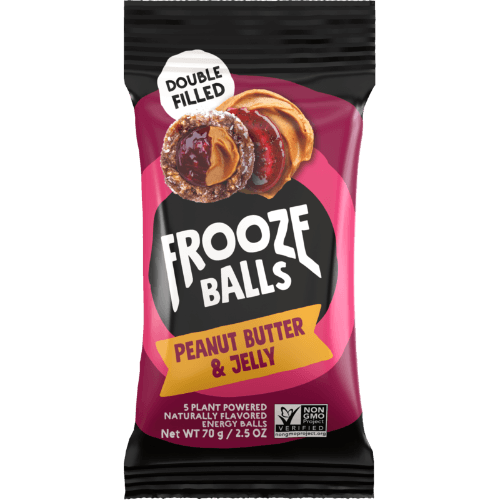 Frooze Balls Peanut Butter & Jelly Plant Powered Energy Balls